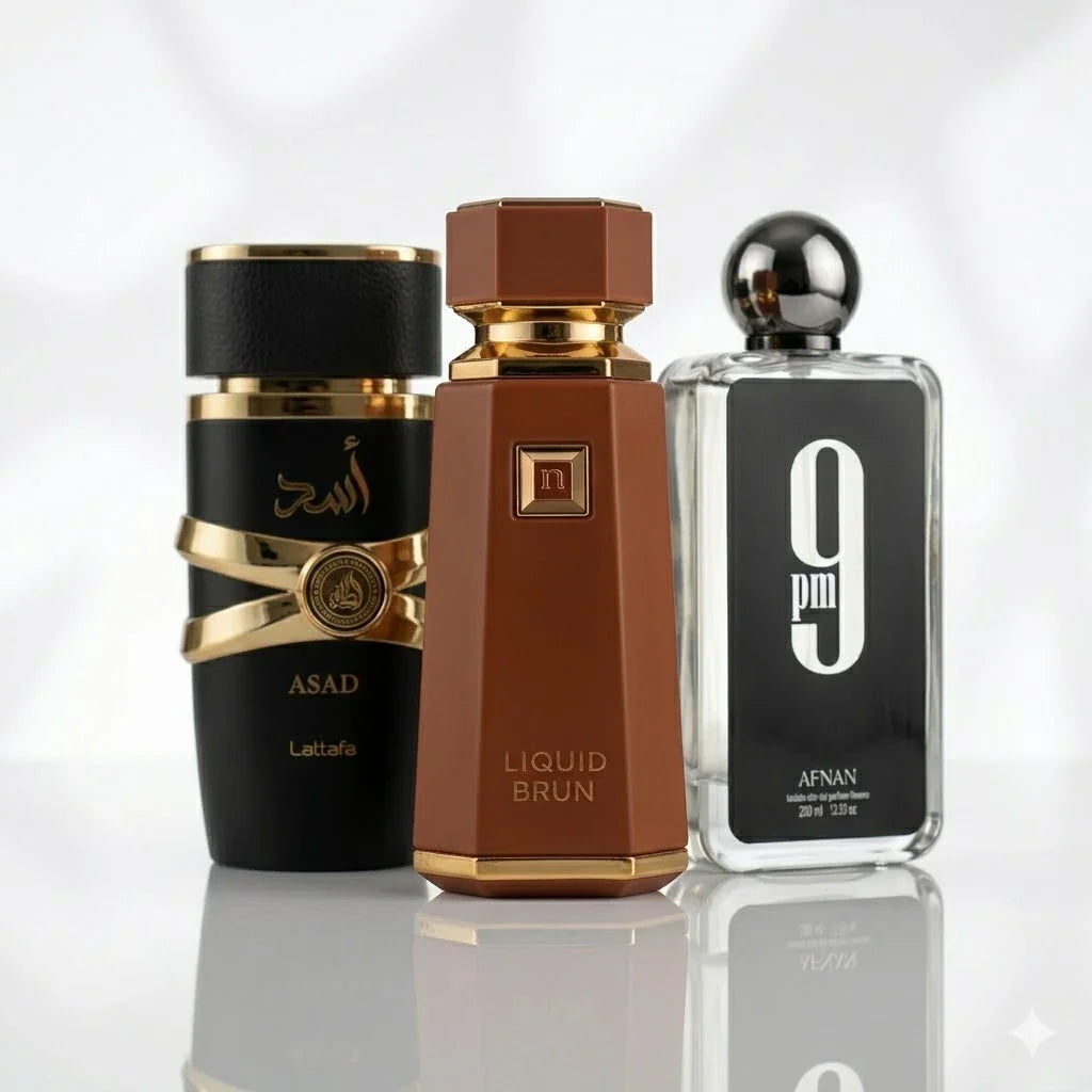 Arabski Hype | Lattafa Asad, French Avenue Liquid Brun, Afnan 9 PM.